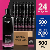Abrillantador de Neumáticos a Base de Agua 500ml Negro Intenso Satinado Sin Residuos Cuidado de Neumáticos Venta al por Mayor OEM