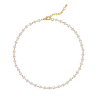 Collier à chaîne de perles Ywxs, mode féminine, luxe léger, design de niche, chaîne de clavicule, pendentif à perles, vente en gros pour femmes