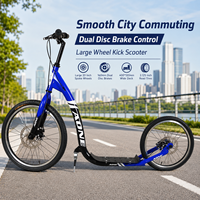 Offre Spéciale Scooter à 2 roues à pédales Scooter à pédales pas cher pour adultes
