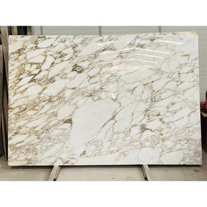 Vente en gros de dalles de marbre Calacatta naturel d'Italie, marbre blanc avec veines dorées, plaque de roche de marbre, décoration murale de fond, carrelage Calacatta Gold - Product Image 2