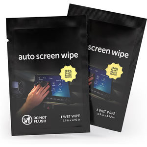 Toallitas húmedas de limpieza interior pulidas para salpicadero de coche envueltas individualmente con logotipo personalizado - Product Image 6