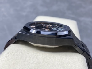 Nuevo reloj mecánico de lujo de gran calidad resistente al agua 41mm APS fábrica 4401 movimiento 26240 Audemars Chrono reloj de cerámica negra - Product Image 6