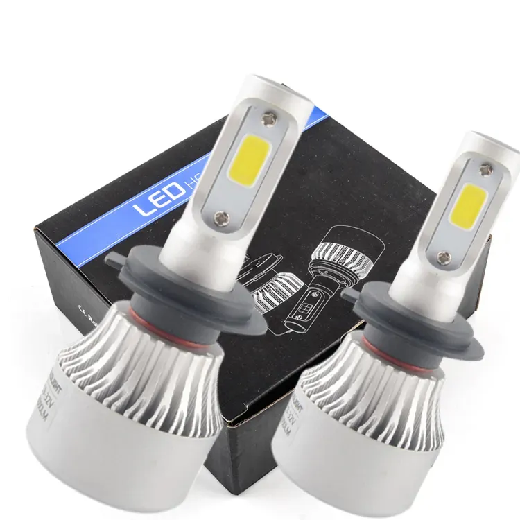 Super Bright High Power 72W Led headlight bulbs H4, 9005 9006 H1 H11 H3 H15 Auto Car H7 h4 LED Headlight H15