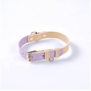 Collar personalizado de fábrica para mascotas cuero genuino ajustable - Product Image 3