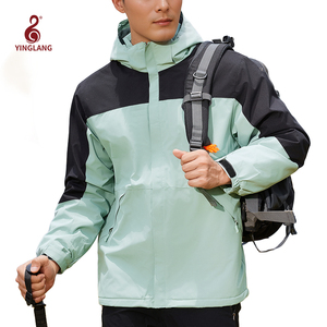 Chaqueta impermeable <span class=keywords><strong>de</strong></span> montaña para hombre y mujer, abrigo con capucha a prueba <span class=keywords><strong>de</strong></span> viento para exteriores, chaquetas informales para parejas, montar, correr, senderismo - Product Image 4