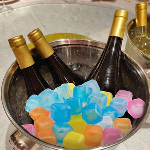 24 pièces de glaçons réutilisables en plastique à refroidissement rapide pour bars et fêtes, nouveau design coloré - Product Image 2