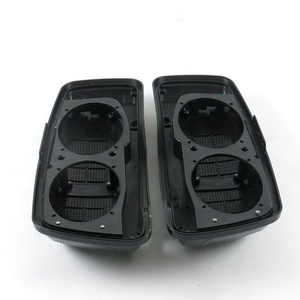 Doble 6x9 altavoz tapas Harly <span class=keywords><strong>davidson</strong></span> motocicleta para 2014-2019 de la calle Harley camino deslizamiento altavoz tapa cubre - Product Image 4