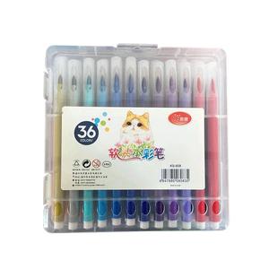 Rotulador de Punta de Fibra Suave para Acuarela, Personalizado OEM, No Tóxico, a Base de Agua, para Niños - Product Image 1