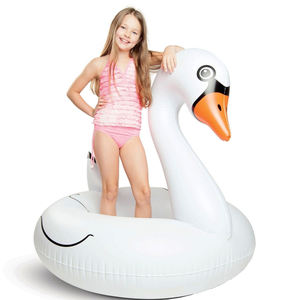 Anillo de natación de cisne 3D, blanco y negro, superventas - Product Image 3