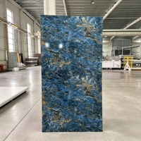 Panel SPC 6mm Tanpa Alur, Lantai Vinyl Tahan Air, Inti Kaku Sistem Klik, Panel Dinding PVC, Pelapis Dekoratif Interior