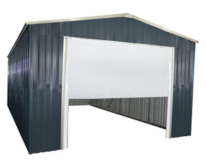 SG1219-H252-HR/H 12 X 19FT <span class=keywords><strong>Garage</strong></span> pour voiture en acier de qualité supérieure résistant au vent - Product Image 5