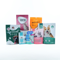Pochette biodégradable écologique de qualité alimentaire pour biscuits debout biodégradables Sac d'emballage pour aliments secs pour animaux de compagnie