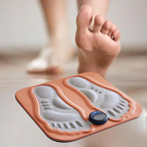 Masseur de pieds à impulsions micro-courantes, tapis de massage électrique pour la plante des pieds, appareil de soin des pieds portable pour la maison, pour la relaxation musculaire - Product Image 2