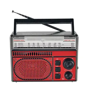 Heißer verkauf solar power radio tragbare fm am sw 3 band retro radio BT drahtloses radio usb lautsprecher FP-311BT-S