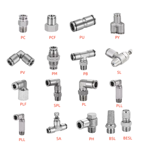 ข้อต่อลมความเร็วสูงสแตนเลส SS316 SS304ท่อหมุน kph ตรง & KSL - Product Image 6