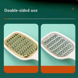 Double Side Use Multi-purpose Kitchen Cabbage Gadgets Manual <b>Fruits</b> Grater Stainless Steel Shredder Portable <b>Vegetable</b> Grater - Product Image 3