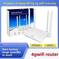 Enrutador de interfaz USB 4G LTE, enrutador Wifi inalámbrico CPE de estilo externo para uso compartido de Internet en la oficina en casa con tarjeta Sim
