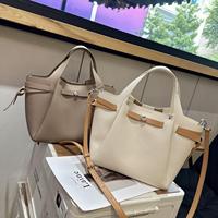 Sac fourre-tout en cuir pleine fleur vierge à texture grainée, double fermeture éclair, mains libres, pour le cyclisme et les trajets quotidiens en Allemagne et aux Pays-Bas, fournisseur OEM