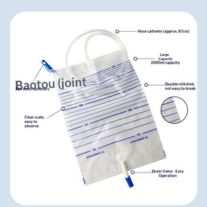 Sacca <span class=keywords><strong>per</strong></span> Raccolta Urina con Drenaggio <span class=keywords><strong>per</strong></span> <span class=keywords><strong>Letto</strong></span> Ospedaliero, Grande Capacità, Comoda, in Cotone, Certificata CE, <span class=keywords><strong>per</strong></span> Adulti, Uomini e Donne - Product Image 4