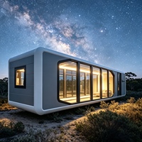 Maisonnette Apple personnalisée de 20 pieds, maisonnette moderne, bureau modulaire, studio modulaire homologué SAA, compatible avec l'énergie solaire, pour l'Australie