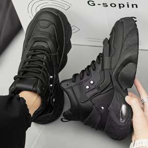 Zapatillas Deportivas para Hombre, Transpirables, Ligeras, de Malla, Sin Cordones, Casuales, para Caminar, con Suela Gruesa - Product Image 4