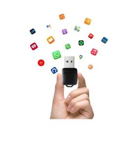 Wired to <b>Wireless</b> Android Auto Link Box New Mini 2 in 1 Car USB CarPlay <b>Adapter</b> - Product Image 5