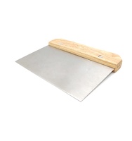 Grattoir de banc en acier inoxydable, coupe-pâte, outil de cuisine pour la cuisson et la cuisson au Camping