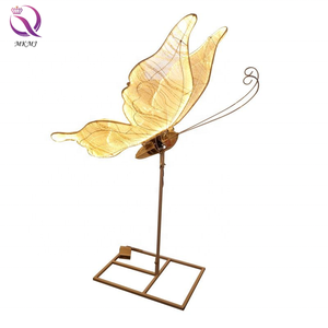 Decorazione Matrimoniale, Luci a Farfalla Elettriche Apribili e Chiudibili, Illuminazione Colorata per Corridoio Nuziale, Lampadario a Soffitto - Product Image 5