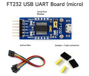 Aismartgoo FT232 USB-to-UART, USB-to-TTL, เครื่องมือกระพริบ FT232RNL, โมดูลการสื่อสารแบบอนุกรม - Product Image 3