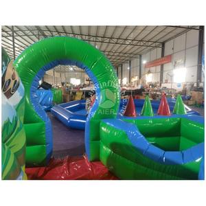 Parcours d'obstacles gonflable sur le thème de la <span class=keywords><strong>jungle</strong></span> et des animaux sauvages, location de château gonflable commercial pour enfants - Product Image 5