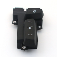Bouton de commande multifonction pour siège électrique noir 15A à quatre directions pour passager avant, pour équipement réglable