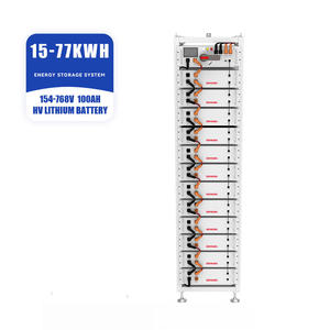 Solution ESS résidentielle haute tension 15-77 kWh, batterie lithium 154V-768V 100Ah, stockage d'énergie parallèle monté sur rack - Product Image 1