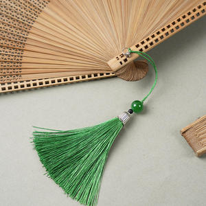 Hand Held Bamboo Silk Folding Hand Fans Chinese Vintage Handheld Fans Wedding Party Gift for Women - Product Image 4