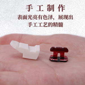 Titanium Magnesium Alloy Erhu Bridge Professional High Grade Mute String Protector Erhu Sound Pad <b>Musical</b> <b>Instrument</b> Accessory - Product Image 3