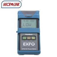 Compteur de puissance optique à fibre EXFO EPM-50 EXFO ELS-50, source de puissance optique, détecteur InGaAs, longueurs d'onde 850/1300/1310/1490/1550 nm