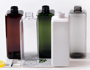 Botella de Aluminio Cuadrada de Alta Gama Personalizada con Cabezal Dosificador para Champú, Gel de Ducha y Acondicionador para el Cabello, para Dispensar Cosméticos - Product Image 4