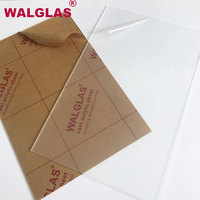 Chine Fabrication en gros 3mm couleur claire coulée PMMA panneau plastique feuille acrylique