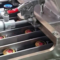 Machine à fabriquer des tartelettes et des biscuits Skywin Small 4 Lanes Jam Chocolate Depositor