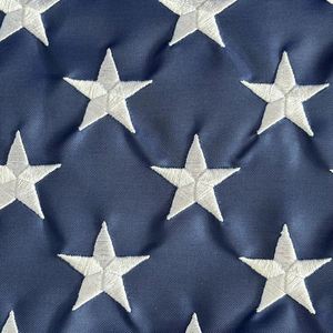 Heavy Duty Oxford Cloth Grommets American <b>Flag</b> 3x5 FT 90x150cm Outdoor for Embroidery 210D Portable Flying Style <b>Flag</b> - Product Image 2