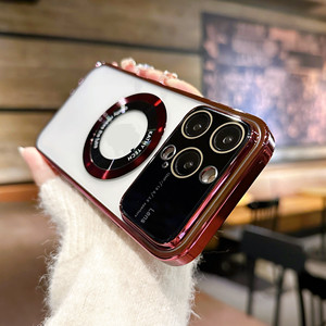 <span class=keywords><strong>2023</strong></span> magnétique TikTop Offre Spéciale grande fenêtre Transparent sans fil charge étui de téléphone pour <span class=keywords><strong>iPhone</strong></span> <span class=keywords><strong>12</strong></span> 13 14 15 acrylique coque de téléphone - Product Image 6