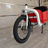 Vélo cargo large Cheetah avec cadre en alliage d'aluminium, 8 vitesses, capacité de charge de 180 kg, pour enfants, animaux de compagnie, courses et aventures en plein air