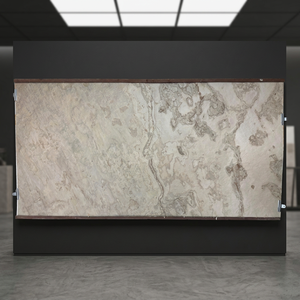 Revêtement mural souple en pierre d'ardoise blanche d'automne, finition naturelle légère pour décoration intérieure et extérieure - Product Image 4