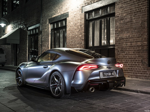 Diffuseur arrière en Fiber de carbone A90 pour <span class=keywords><strong>Toyota</strong></span> GR pra A90 MK5 édition <span class=keywords><strong>J29</strong></span>/DB 2019- 2022 - Product Image 4