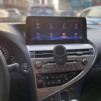 Écran tactile radio Android 12,3 pouces, navigation GPS, Carplay, caméra de tableau de bord, DSP pour Lexus RX270 RX350 2009-2015 MP3