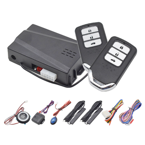 Système d'alarme de sécurité automobile intelligent PKE, entrée sans <span class=keywords><strong>clé</strong></span> passive, alarme de <span class=keywords><strong>voiture</strong></span>, démarrage automatique, verrouillage centralisé, avec 2 télécommandes - Product Image 1