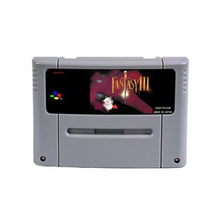 Cartucho de juego <span class=keywords><strong>Final</strong></span> <span class=keywords><strong>Fantasy</strong></span> III versión PAL cartucho de juego de consola de videojuegos de 16 bits para SNES - Product Image 1