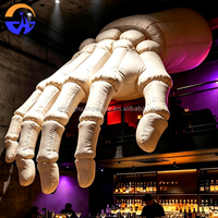 Ballon gonflable personnalisé modèle palmier pour Halloween, accessoires de décoration pour événements publicitaires extérieurs avec ventilateur intégré