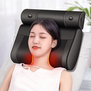 <b>Neck</b> Massage <b>Pillow</b> Electric Kneading Heating For <b>Neck</b> Shoulder Waist Back Massage With Timing Function Rechargeable Plug In - Product Image 1