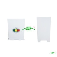 Boîte à urnes en plastique ondulé PP, forme et logo personnalisables, certifiée SGS/ISO9001, installation facile, cabine de vote