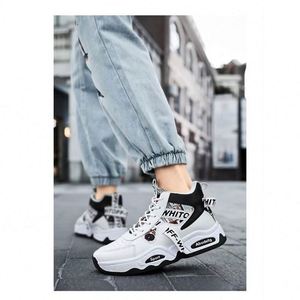 2026 New Style Fashion Korean-style Thick-soled High-top Lightweight Cushioned Sock Closure Casual Walking s s - Product Image 6